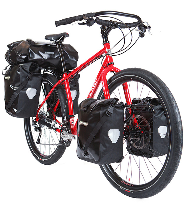 touring bike luggage